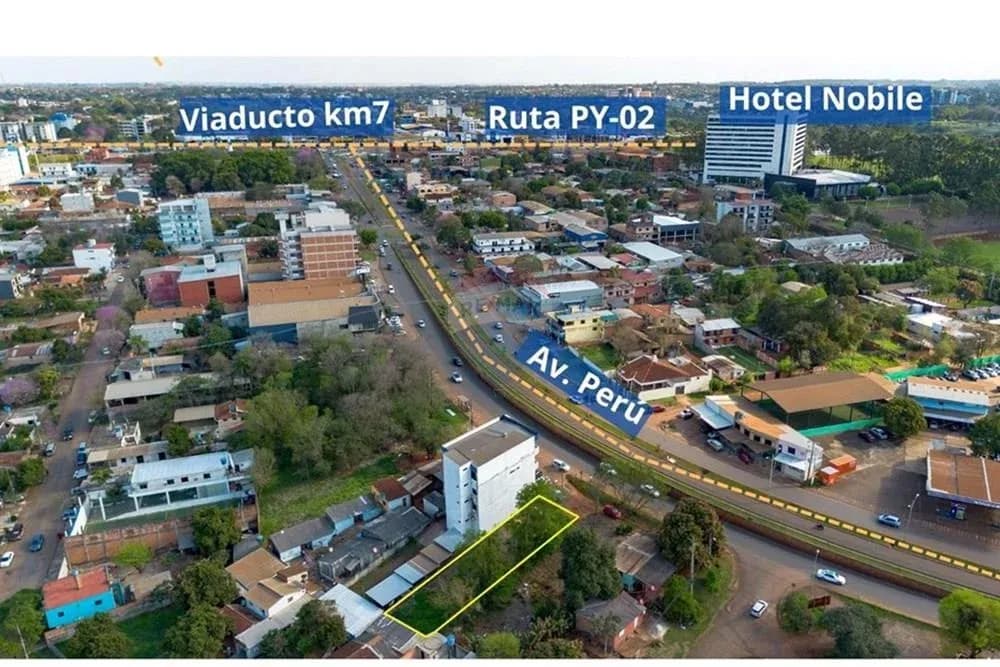Terreno de 528m² en Venta en Carolina, Ciudad del Este