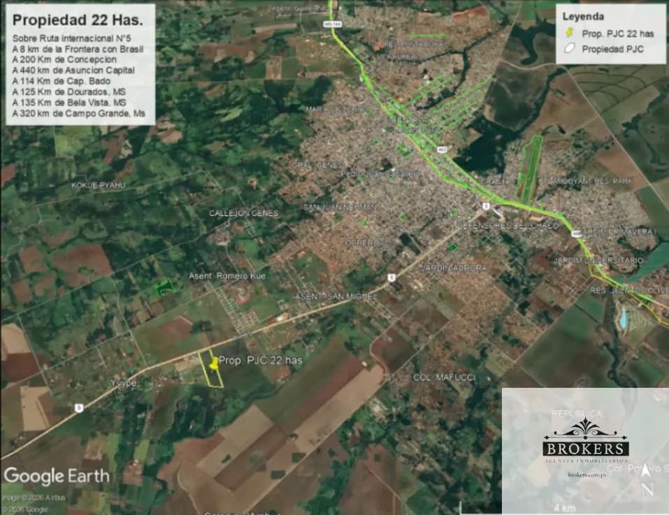 22.21m² Lot for Sale in Pedro Juan Caballero - Image 3