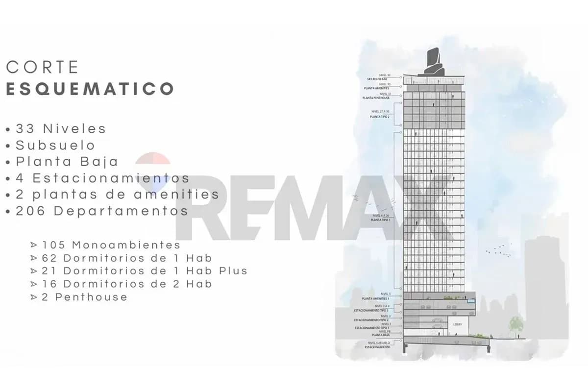 Departamento de 1 dormitorio en Venta en Madame Lynch, Asunción - Image 6