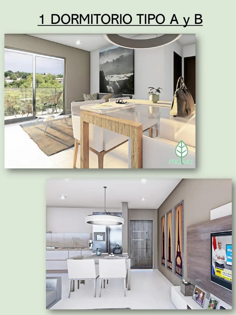 Departamento de 1 dormitorio en Venta en Mburucuyá, Asunción - Image 8