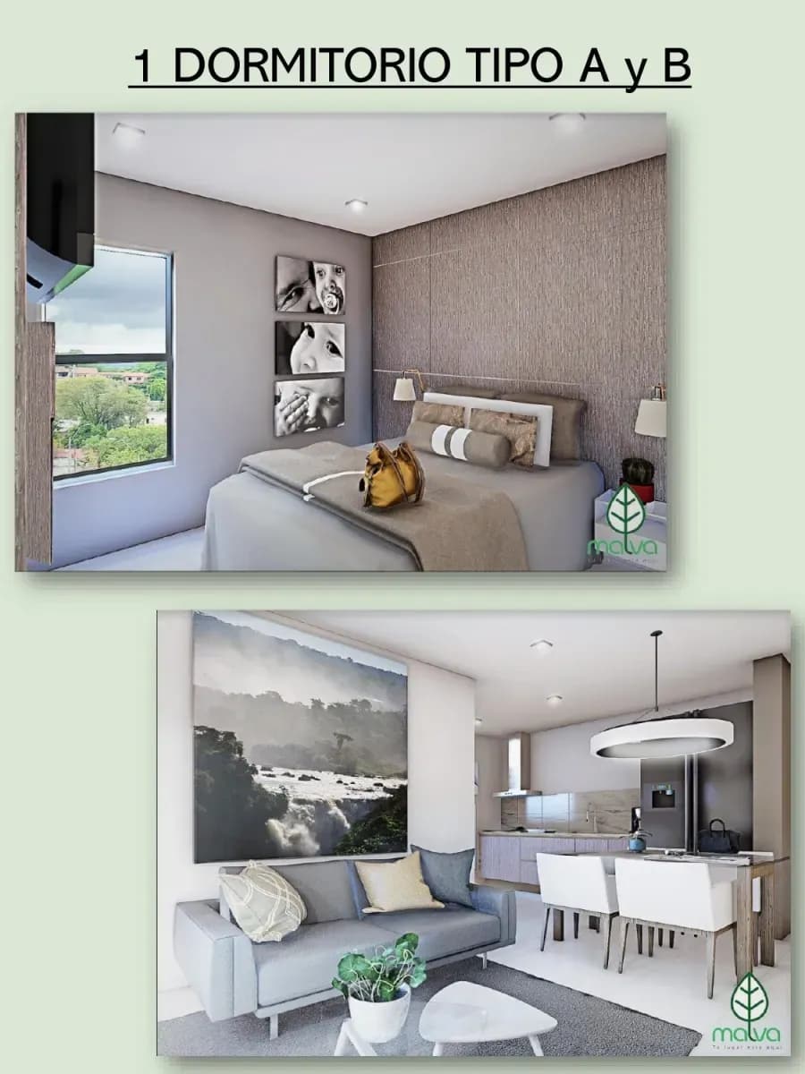 Departamento de 1 dormitorio en Venta en Mburucuyá, Asunción - Image 7