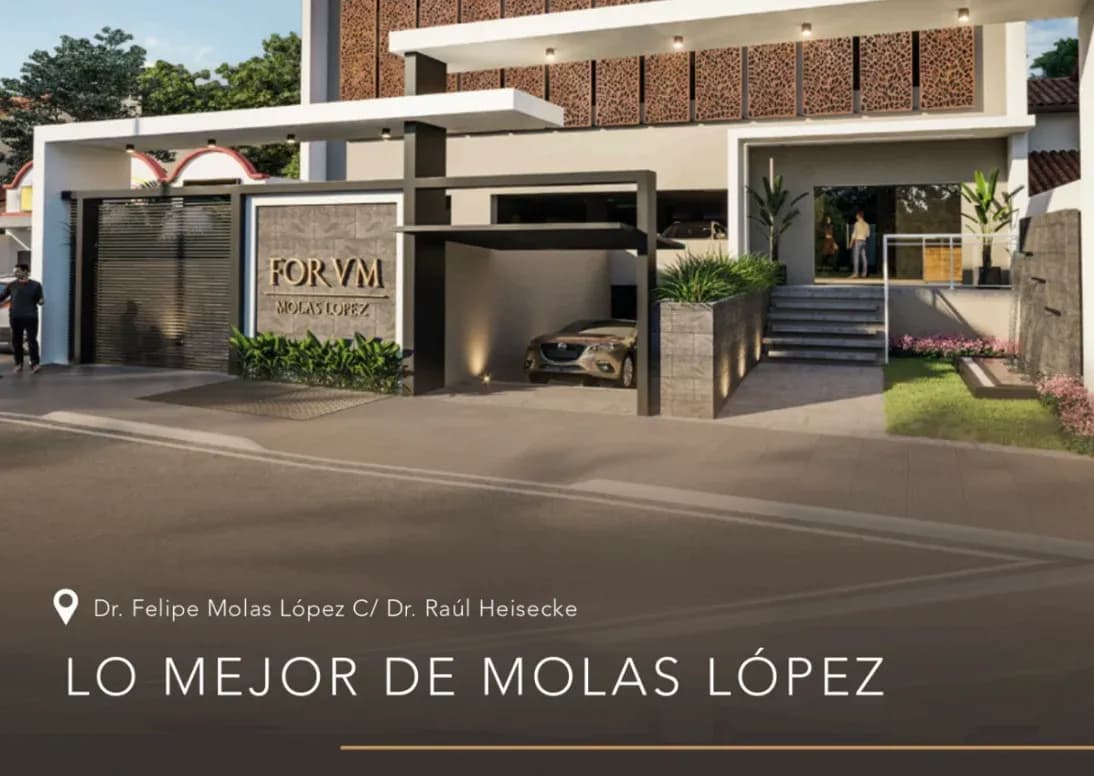 Departamento de 1 dormitorio en Forvm Molas Lopez, 47m², en Venta en Madame Lynch, Asunción