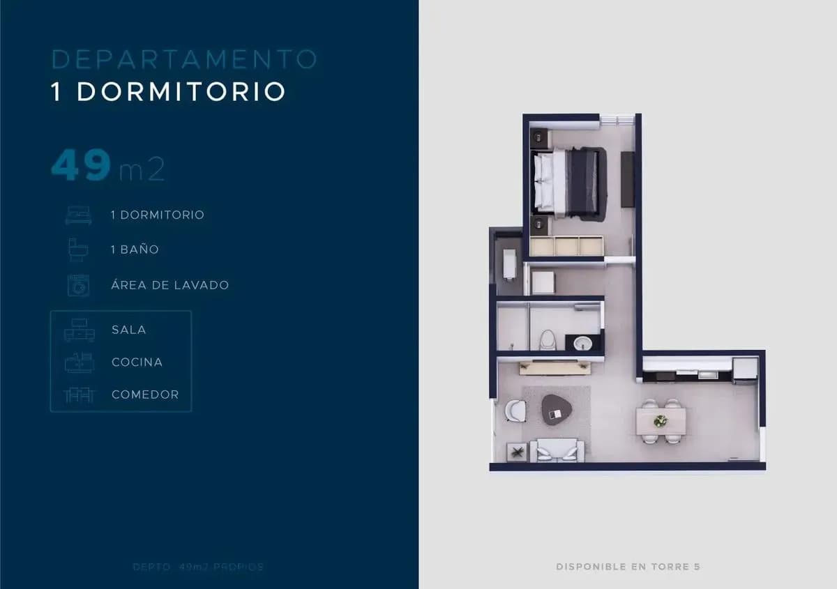 1 Bedroom Apartment for Sale in Surubi´i, Mariano Roque Alonso - Image 2