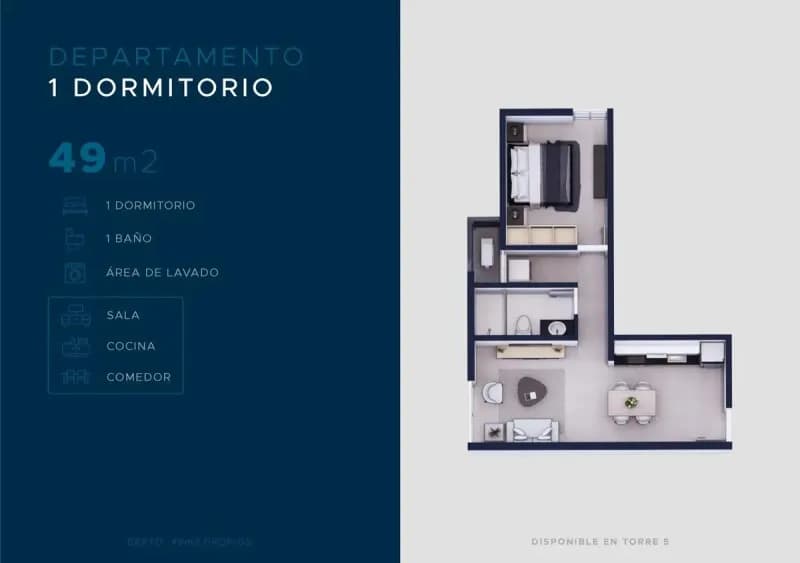 1 Bedroom Apartment for Sale in Surubi´i, Mariano Roque Alonso - Image 2
