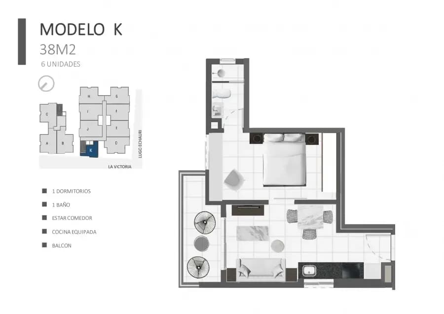 1 Bedroom Apartment for Sale in Segundo Barrio, Luque - Image 17