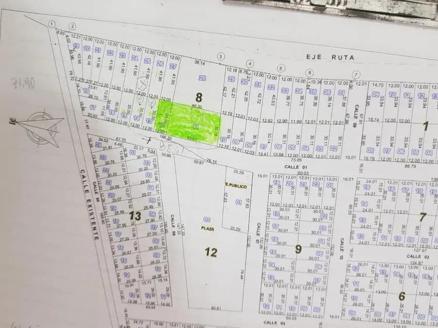Terreno de 3,012m² en Venta en Corazón de Jesús, San Bernardino