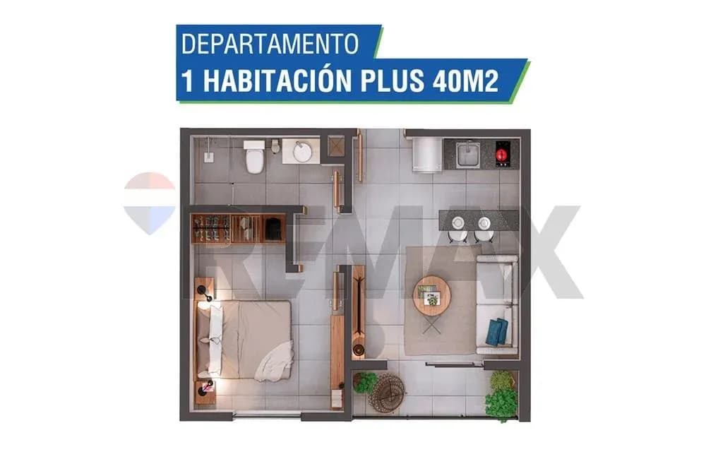 1-Bedroom Apartment for Sale in Campo Grande, Luque - Image 7