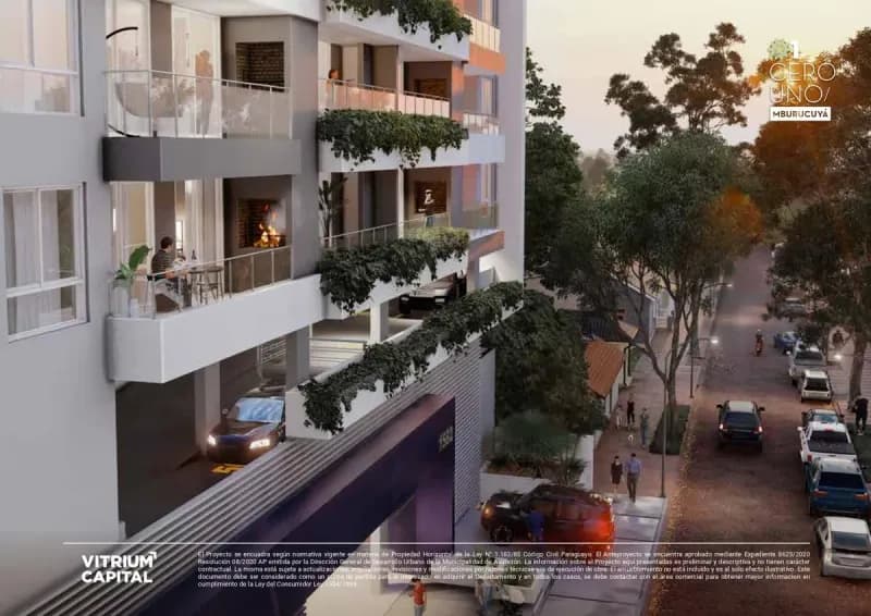 Apartamento de 1 dormitório à Venda em Madame Lynch, Assunção - Image 4