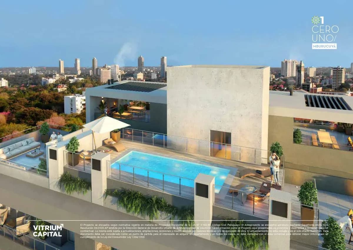 Apartamento de 1 dormitório à Venda em Madame Lynch, Assunção - Image 12