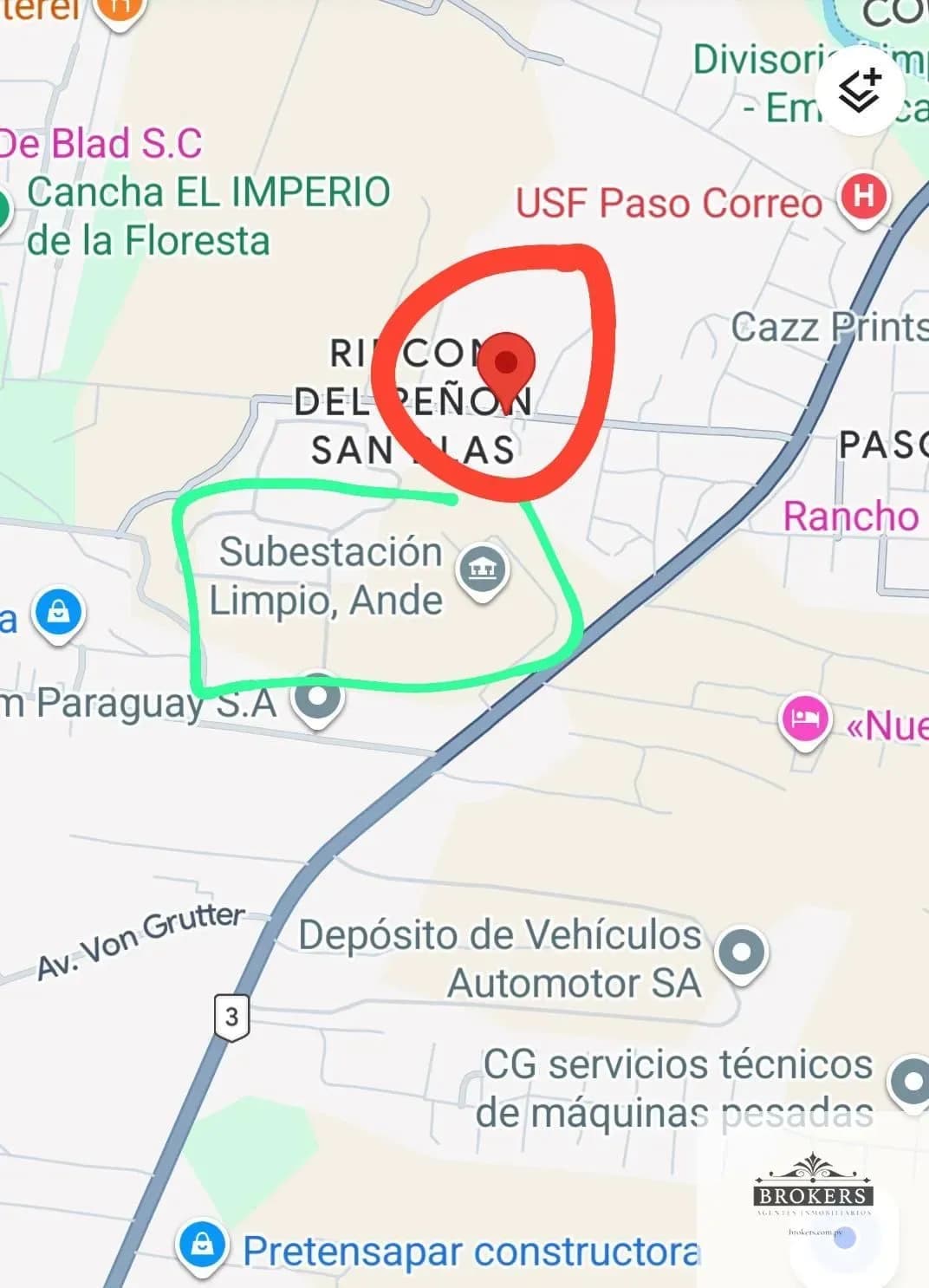Terreno de 32,461m² en Venta en Limpio