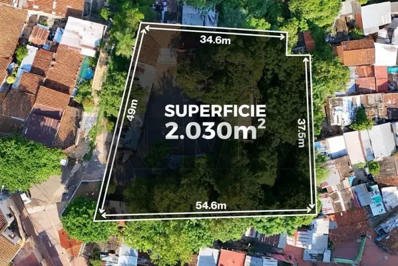 2,086m² Lot for Rent in Catedral, Asunción - Image 2