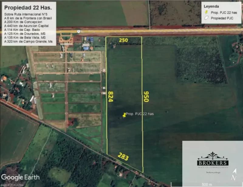 22.21m² Lot for Sale in Pedro Juan Caballero - Image 2