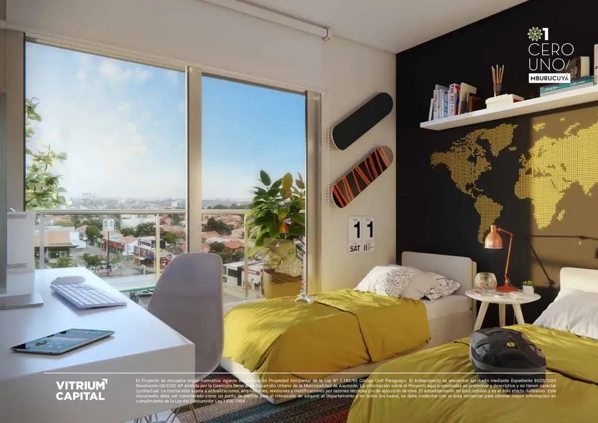 Apartamento de 1 dormitório à Venda em Madame Lynch, Assunção - Image 9