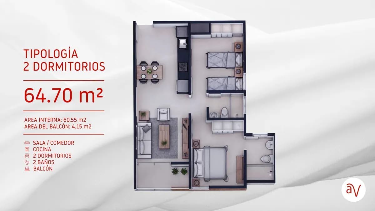 Departamento de 1 dormitorio en Venta en Limpio - Image 12