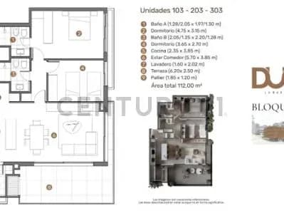 Departamento de 2 dormitorios en Venta en La Barra - Image 4