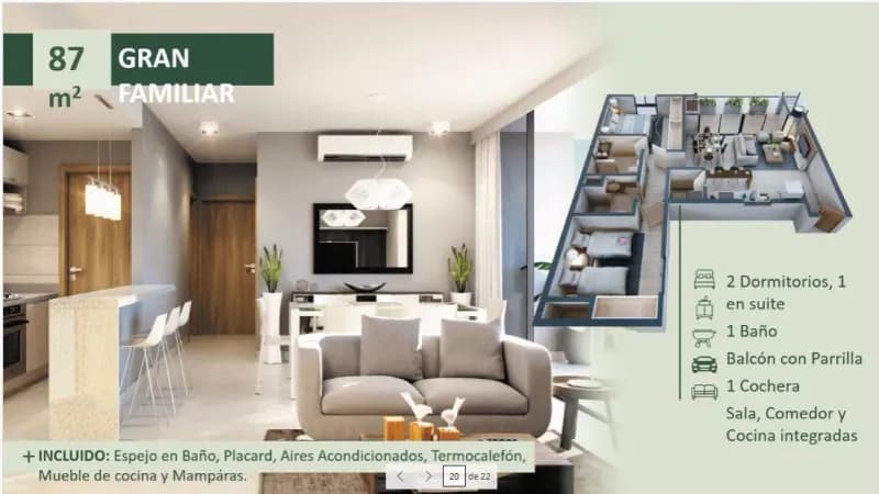 2-Bedroom Apartment for Sale in Laguna Grande, Fernando de la Mora - Image 2