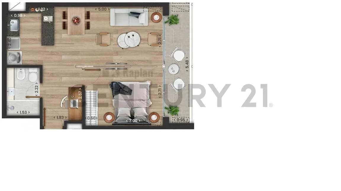 Departamento de 1 dormitorio en Venta en Unión, Montevideo - Image 6