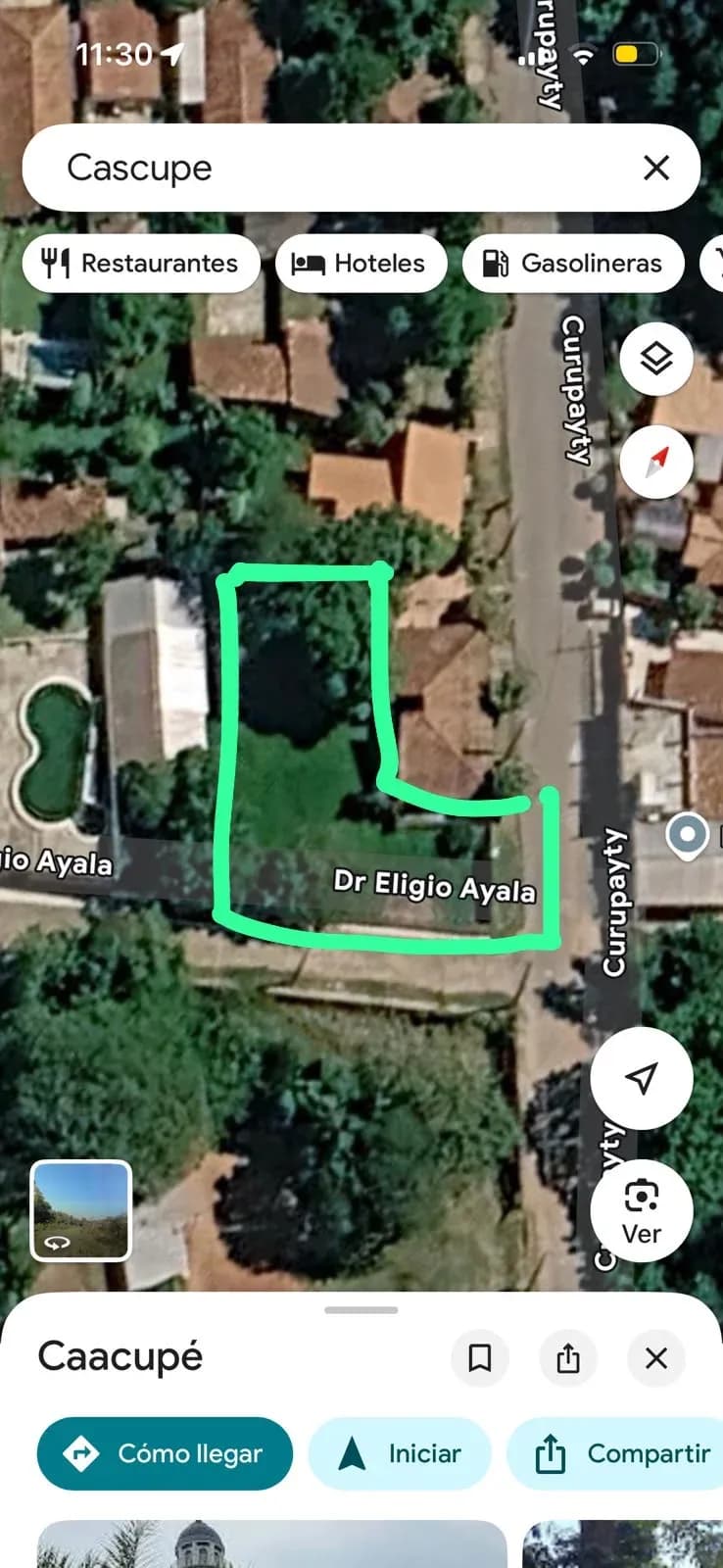 Terreno de 906m² en Venta en Caacupé - Image 1