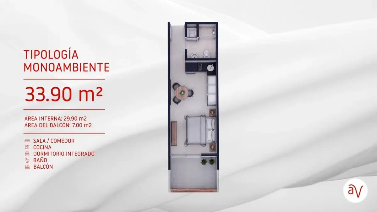Departamento de 1 dormitorio en Venta en Limpio - Image 7