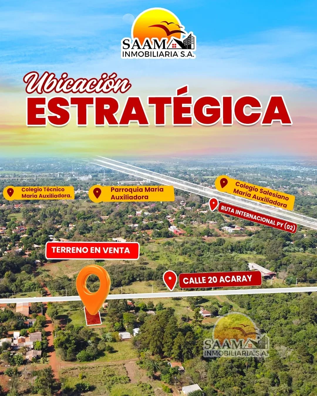 Terreno de 600m² en Venta en Minga Guazú - Image 2
