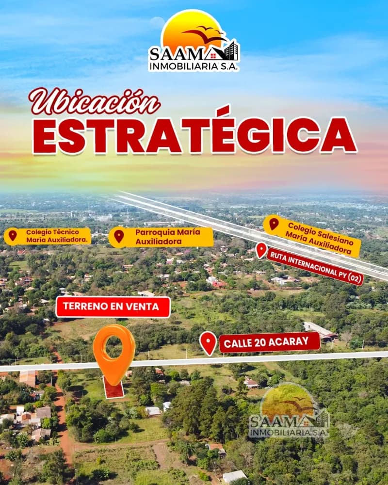 Terreno de 600m² en Venta en Minga Guazú - Image 2