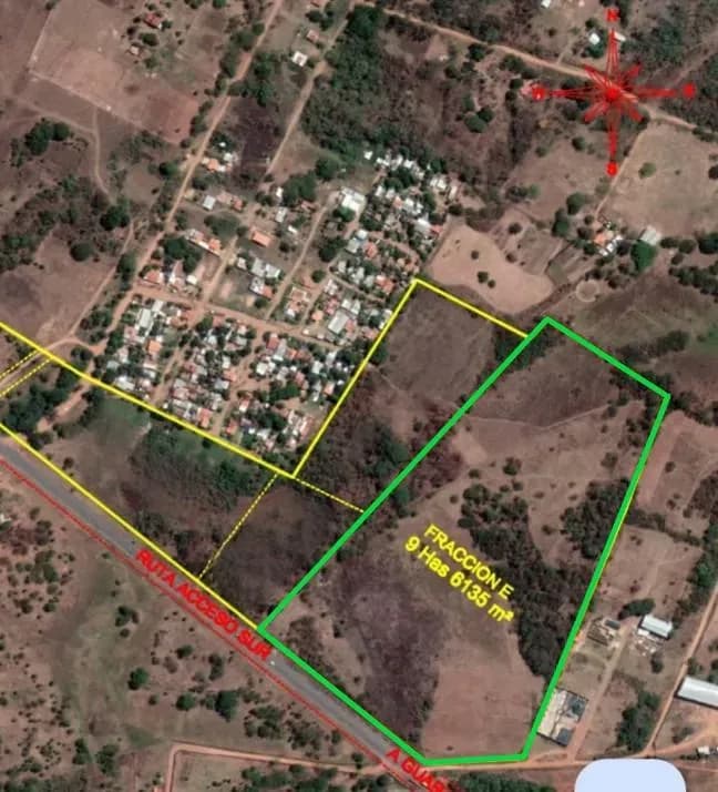 Terreno de 96.135m² en Venta en Ypané - Image 2