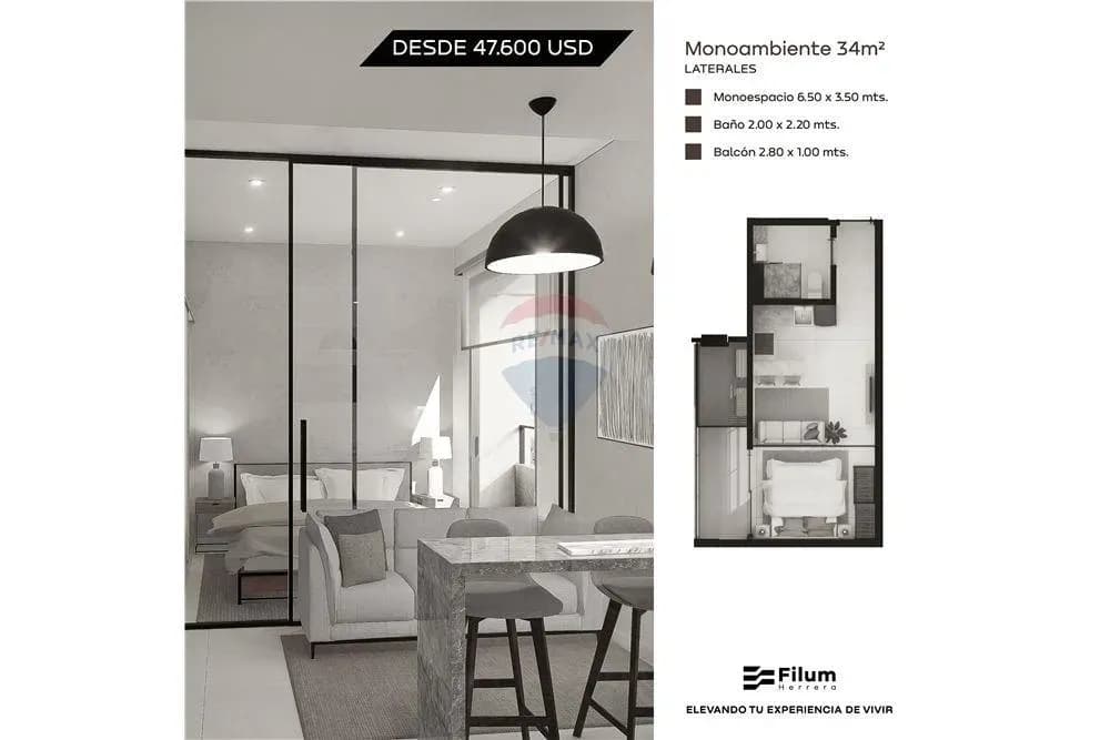Departamento de 1 dormitorio en Venta en Herrera, Asunción - Image 6