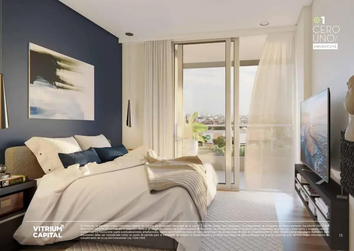 Apartamento de 1 dormitório à Venda em Madame Lynch, Assunção - Image 10