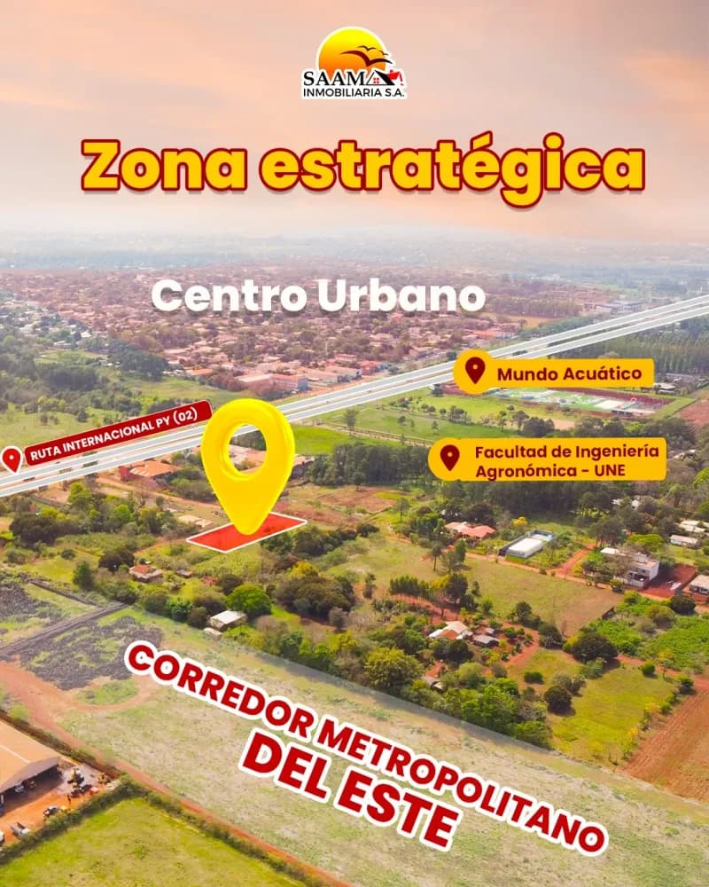 Terreno de 960m² à Venda em Minga Guazú - Image 2