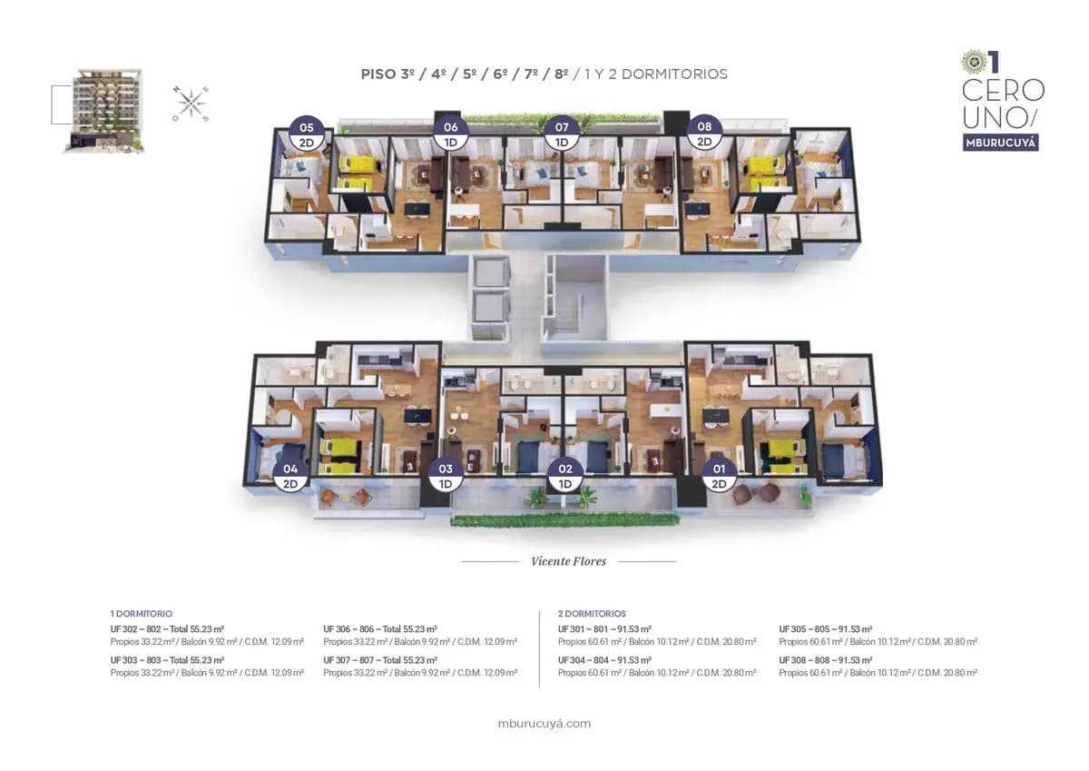 Apartamento de 1 dormitório à Venda em Madame Lynch, Assunção - Image 16