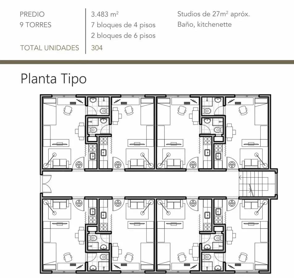 1-Bedroom Apartment for Sale in Fernando de la Mora