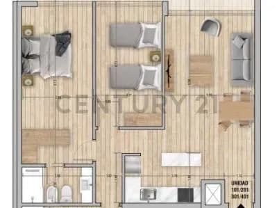 Departamento de 1 dormitorio en Venta en Pocitos, Montevideo - Image 4
