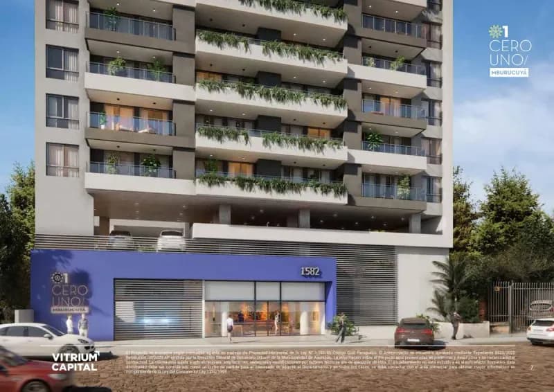 Apartamento de 1 dormitório à Venda em Madame Lynch, Assunção - Image 3