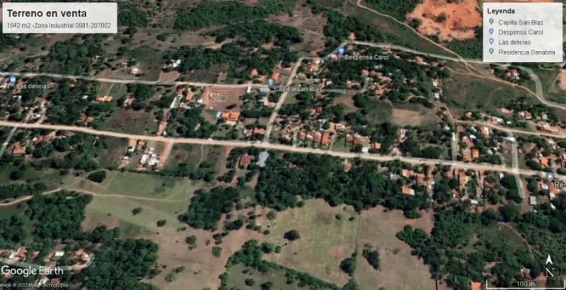 Terreno de 1,542m² en Venta en Limpio - Image 4