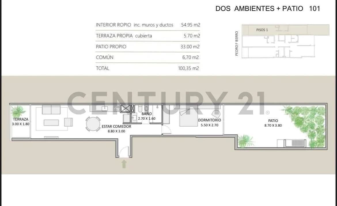 Departamento de 1 dormitorio en Venta en Pocitos, Montevideo - Image 6