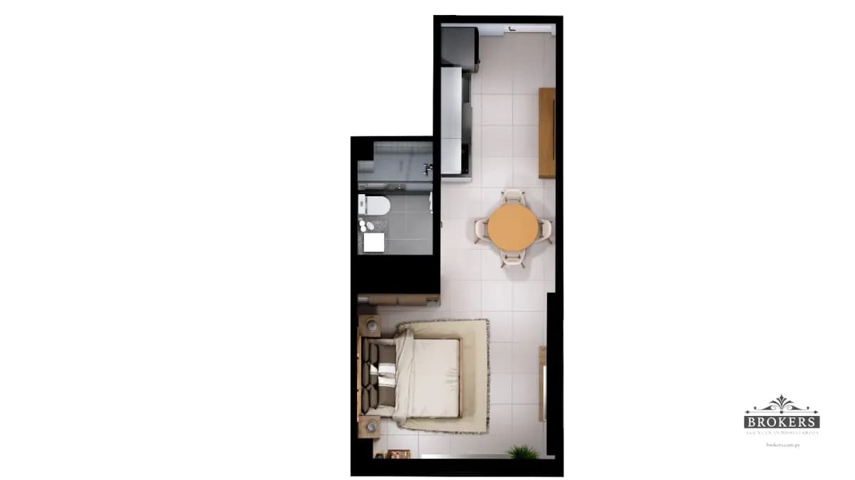 Apartamento de 1 dormitório à Venda em San Pablo, Fernando de la Mora - Image 8