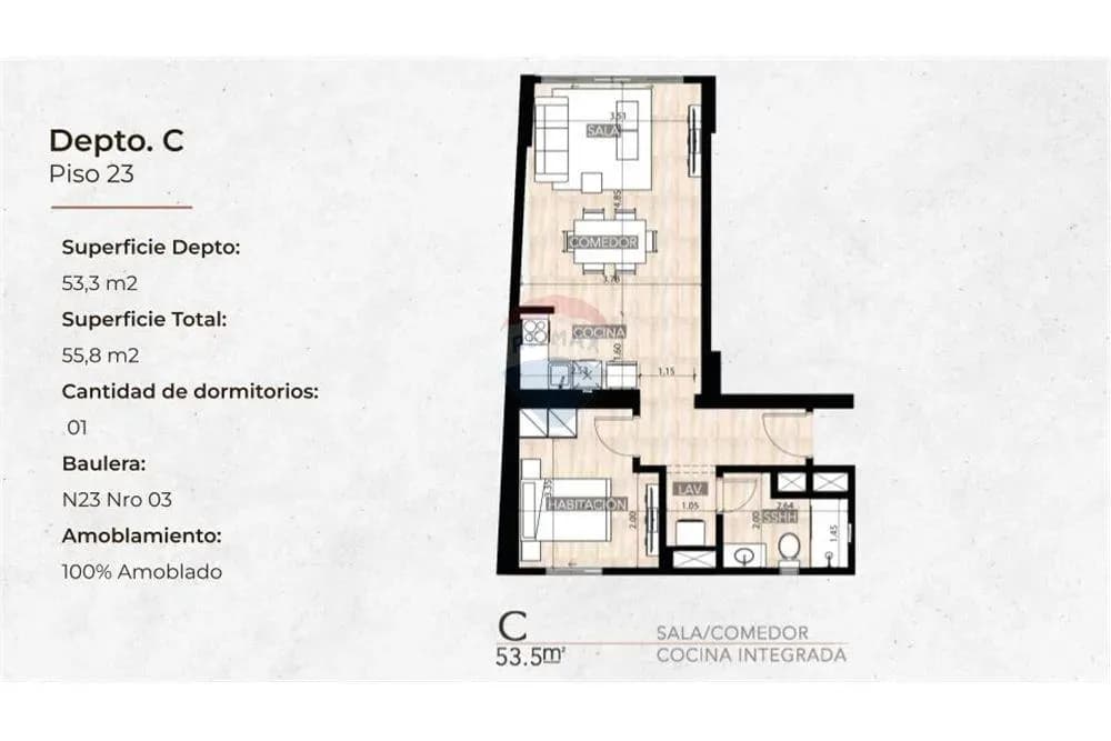 1-Bedroom Apartment for Sale in Madame Lynch, Asunción - Image 18