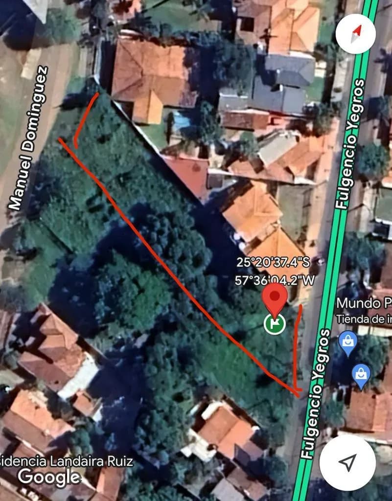 Terreno de 1,045m² en Venta en Valle Apu´a II, Lambaré - Image 1