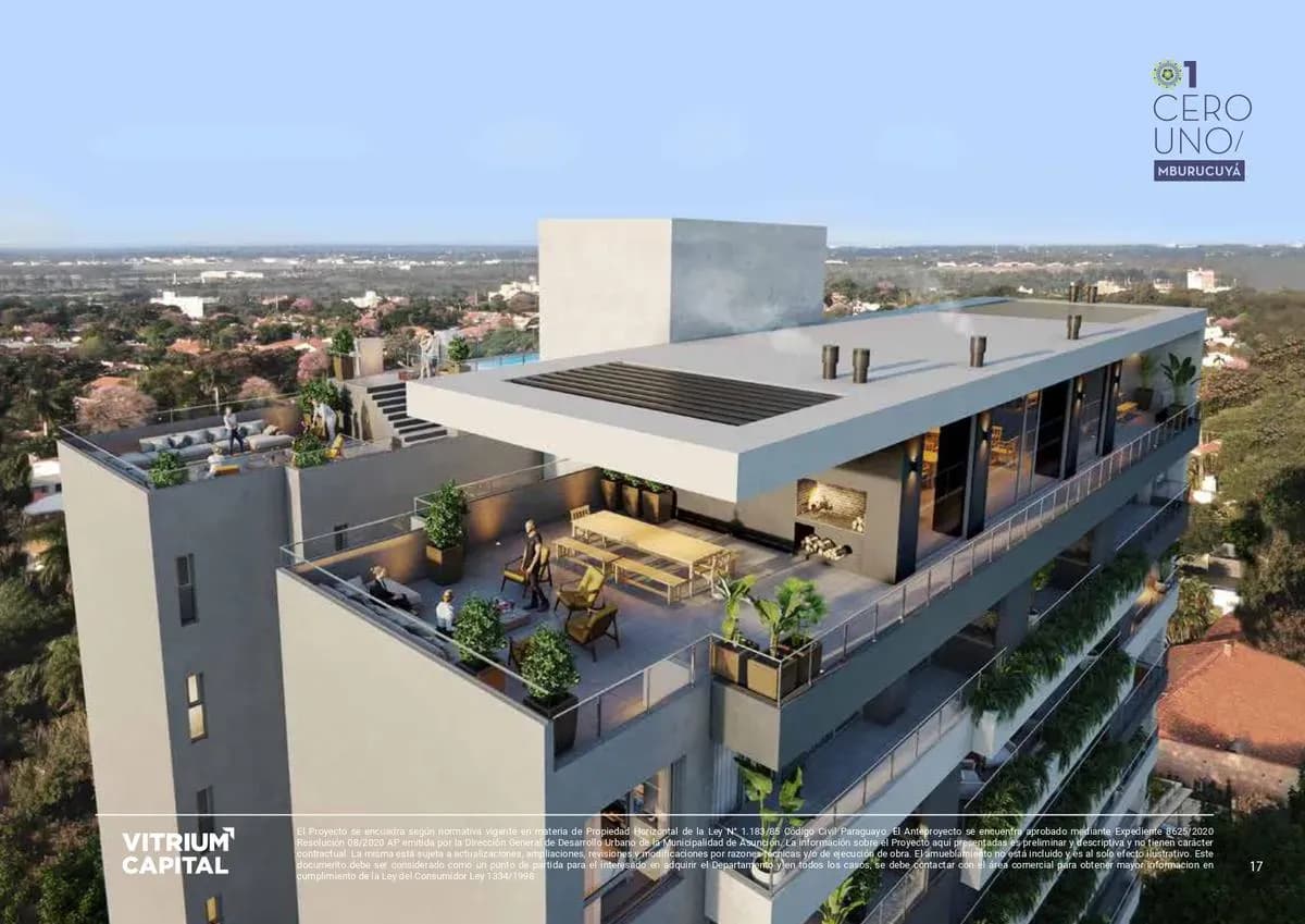 Apartamento de 1 dormitório à Venda em Madame Lynch, Assunção - Image 11