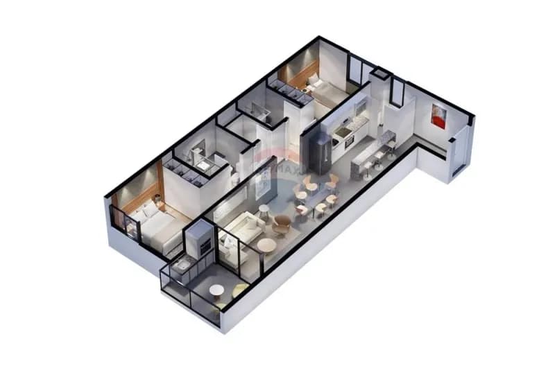 Departamento de 2 dormitorios en Venta en Las Lomas (Carmelitas), Asunción - Image 4