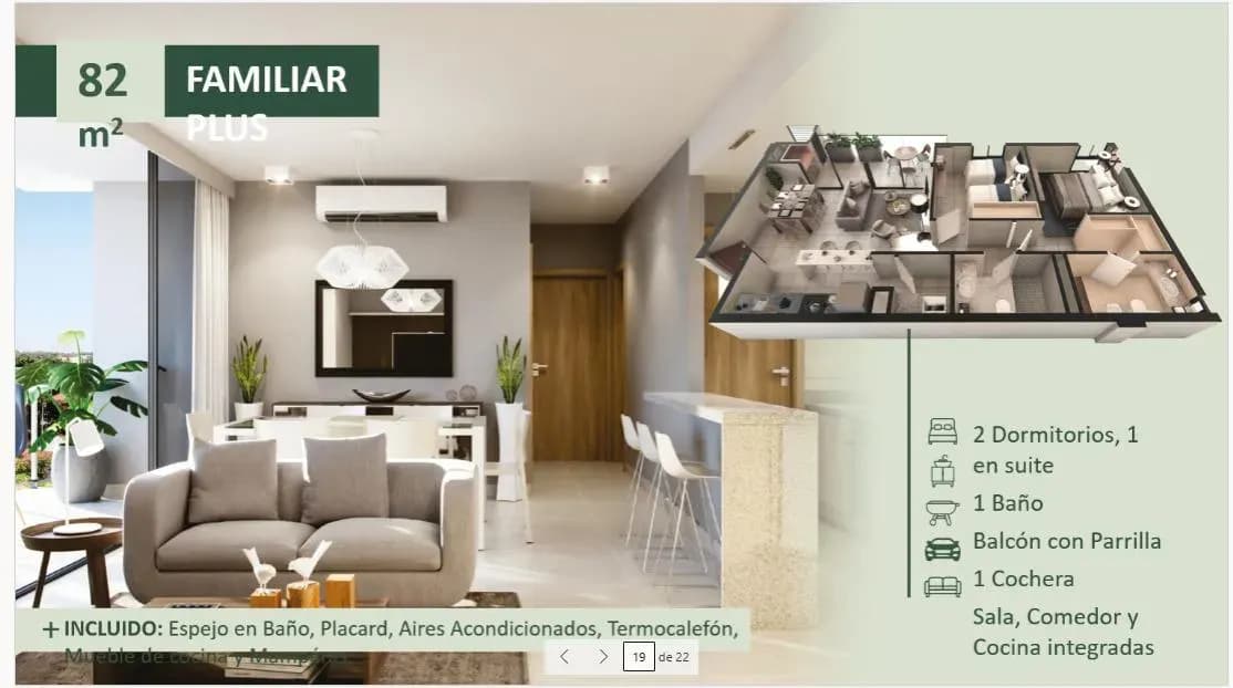 2-Bedroom Apartment for Sale in Laguna Grande, Fernando de la Mora - Image 2
