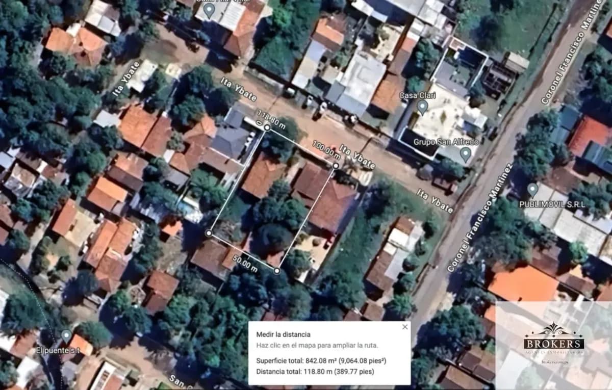 Terreno de 840m² en Venta en Orilla del Campo Grande, Fernando de la Mora - Image 2