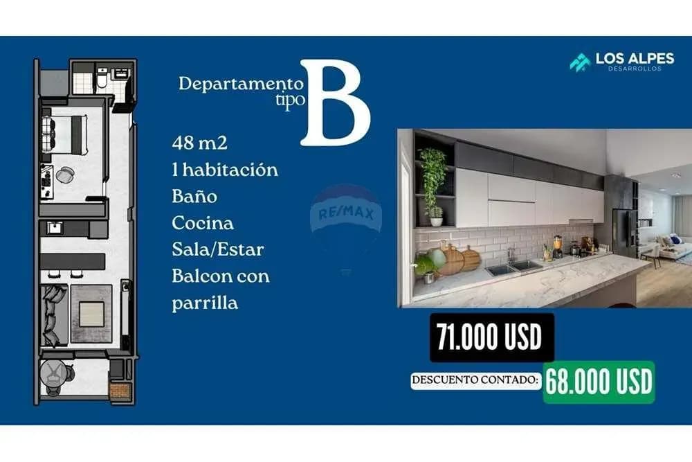 Departamento de 1 dormitorio en Venta en Jesuitas, Ciudad del Este - Image 15