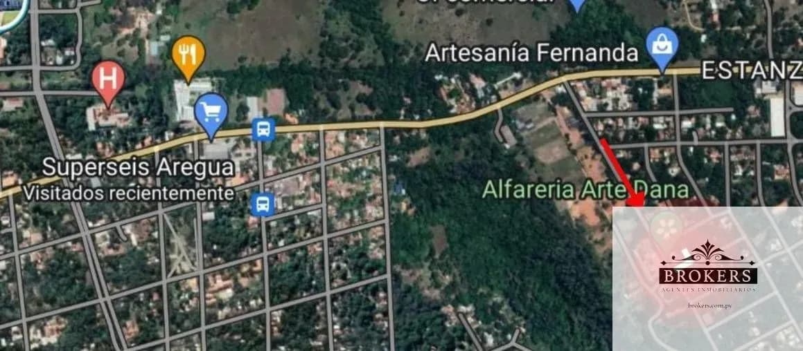 Terreno de 720m² à Venda em Areguá