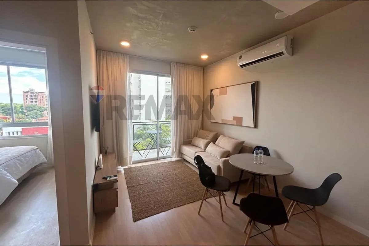 Departamento de 1 dormitorio en Alquiler en Recoleta, Asunción