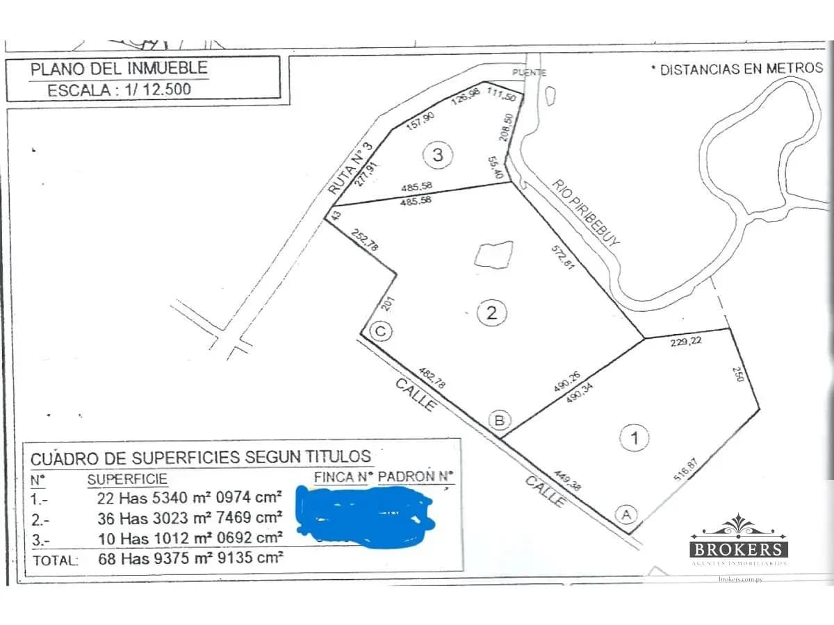 Terreno de 680,000m² en Venta en Limpio - Image 1