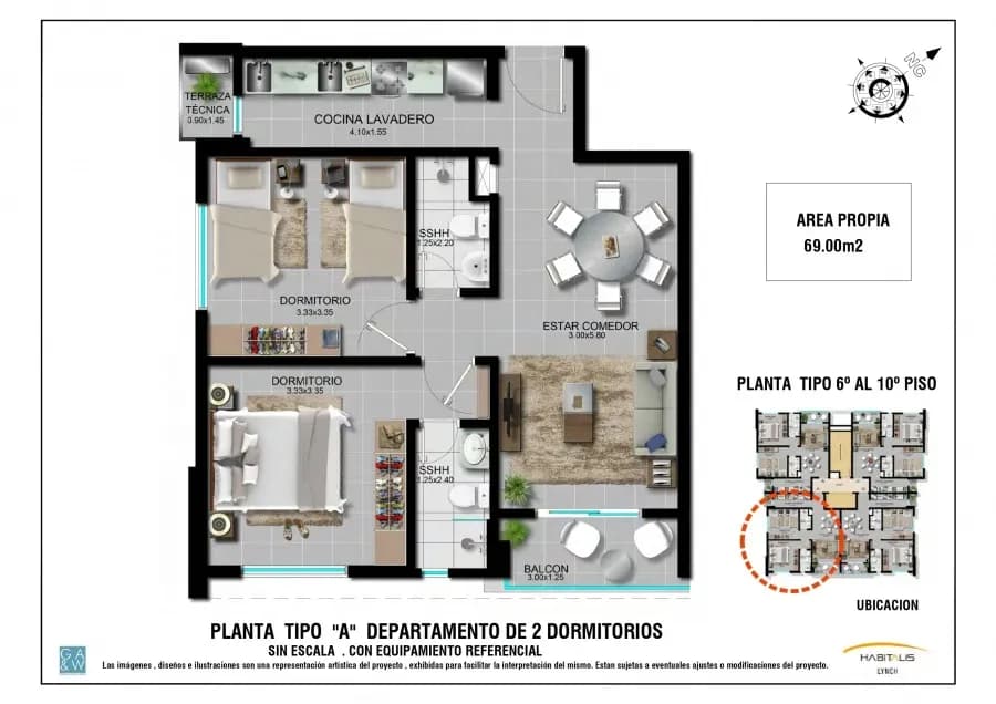Departamento de 1 dormitorio en Venta en Mburucuyá, Asunción - Image 10
