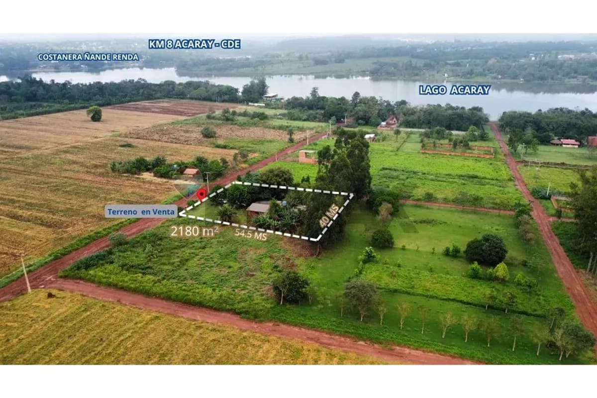 Terreno de 2.180 m² en Venta en San Francisco, Hernandarias - Image 2