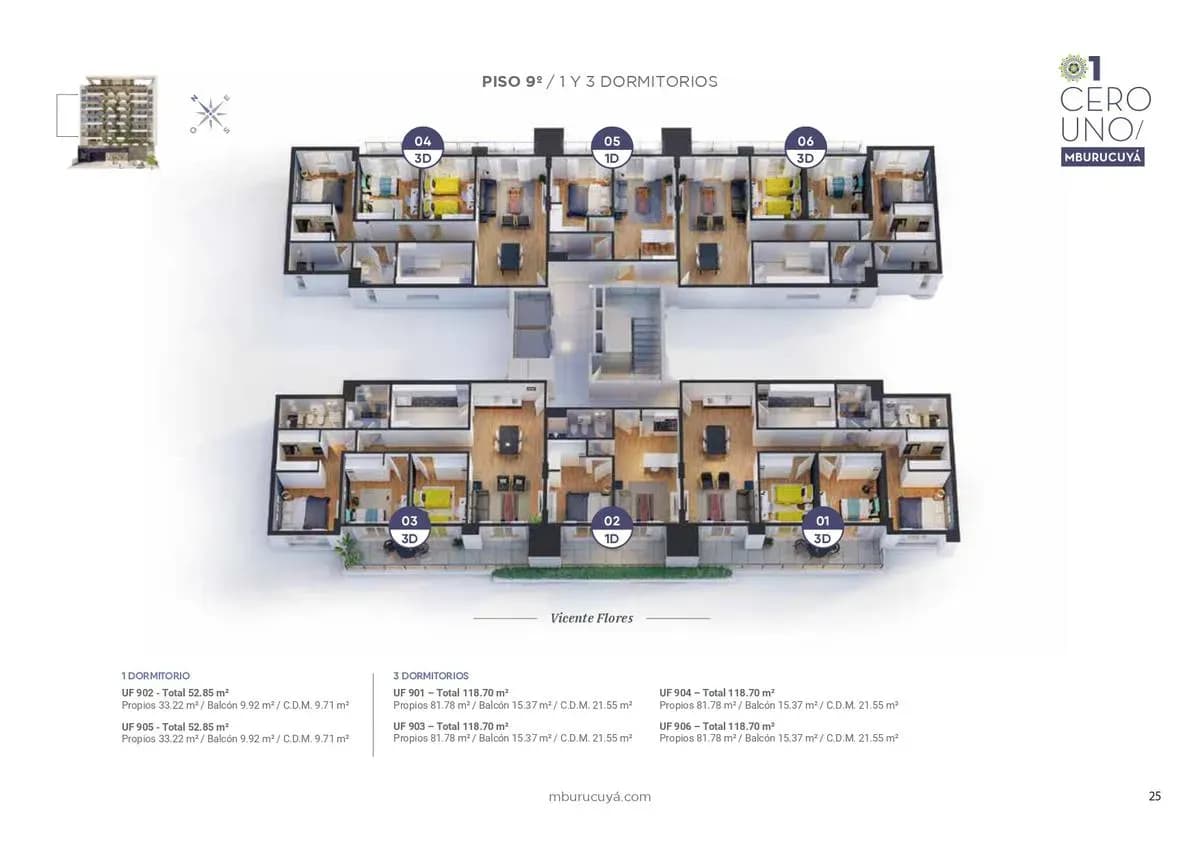 Apartamento de 1 dormitório à Venda em Madame Lynch, Assunção - Image 17
