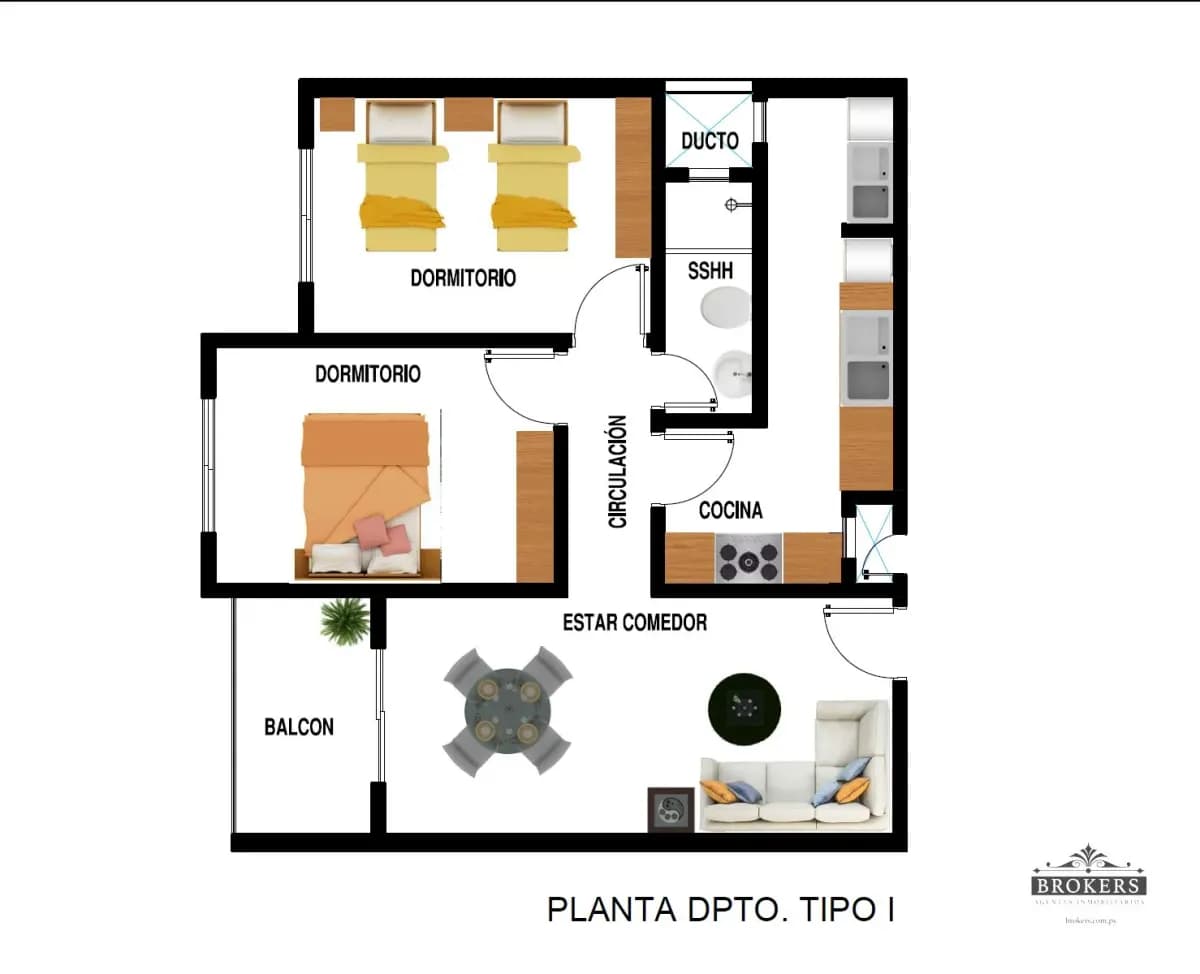 Departamento de 2 dormitorios en Venta en Villa Cerro Corá, Lambaré - Image 8